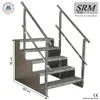 5 Stufen Standtreppe Modell 2 verzinkt Tritthöhe 18 cm, Produktbild-Vorschau 1
