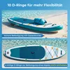 Stand Up Paddle Board 320x84x15 cm, Bis zu 160 kg, extra Produktbild-Vorschau 5