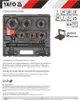 Set di maschiatura per tubi 7 pezzi, 9Cr2, YT-2900 Anteprima dell’immagine prodotto 7