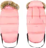 Winterschlafsack mit Fell für Schlitten für Kinderwagen, Produktbild-Vorschau 2
