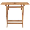 vidaXL 5-tlg. Garten-Essgruppe Klappbar Massivholz Teak Produktbild-Vorschau 3
