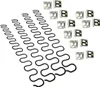 4er Set Sofa Ersatzfedern 20 Zoll mit 8 S-Haken – Hochfeste Produktbild-Vorschau 1