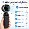 Tragbare Ventilator mit Kühlfunktion, 5 Stufen, 12 Stunden Produktbild-Vorschau 3