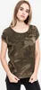Urban Classics Ladies - Long Shaped Tee oliv camo - S Produktbild-Vorschau 15