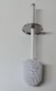 Ersatz WC Bürste Silber - Weiß Klobürste Toilettenbürste Produktbild-Vorschau 2