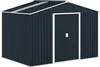 Outsunny Pozinkovaná ocelová kůlna na nářadí 4,9m² Náhled obrázku produktu 1