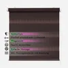 Doppelrollo ARD Standard braun 110-150 Produktbild-Vorschau 3