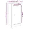 vidaXL Sideboards 2 Stk. 39x35x80 cm Massivholz Kiefer Produktbild-Vorschau 5