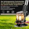 Rasentrimmer Freischneider mit 2x 21V & Ladegerät Akku Produktbild-Vorschau 4