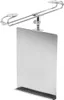 A silver metal tablet and cookbook holder is shown against a white background. Produktbild-Vorschau