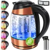KESSER® 1,8L Edelstahl Wasserkocher 2200W Glaswasserkocher Produktbild-Vorschau 1