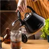 Czajnik tradycyjny stalowy 2,5 l czarny Podgląd zdjęcia produktu 2
