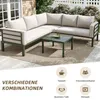 MERAX Gartenlounge-Set Sitzgruppe für 4-5 Personen, 4-tlg, Produktbild-Vorschau 6