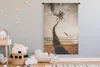MuchoWow® Wandteppich Wandbehang Strand - Schaukel - Palme Produktbild-Vorschau 3