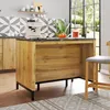 Merax Kücheninsel Landhausstil mit 2 Schubladen, Sideboard Produktbild-Vorschau 6