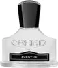 A clear studio shot of a Creed Aventus perfume bottle. Voir les images du produit