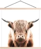 MuchoWow® Textilposter Tiere - Schottisches Hochlandrind - Produktbild-Vorschau 1