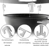 Grillrost Abstandshalter 4er Set, 304 Edelstahl Ø 60 mm, Produktbild-Vorschau 3