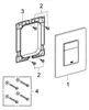 GROHE Even Plaque deWC - Noir - 38966KF0 Voir les images du produit 6