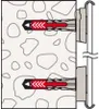 Fischer 45490 2 pc(s) Kit de vis et d'ancrage Voir les images du produit 16