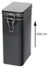 Kaffeedose / Vorratsdose - schwarz - Verschluss - 12 x 8 x Produktbild-Vorschau 2