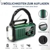 Solar Radio, Tragbar Kurbelradio Dynamo Radio mit AM/FM, Produktbild-Vorschau 4