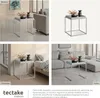 Table d'appoint CAMBRIDGE 40x40x44cm - gris Voir les images du produit 5