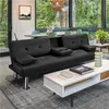 Yaheetech Klappbares Schlafsofa aus Gewebe, bis 350 kg, Produktbild-Vorschau 2