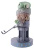 A side view of a Grogu figurine on a stand. Anteprima dell’immagine prodotto