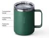 Thermobecher Edelstahl 350ml Henkel Kaffee Becher Produktbild-Vorschau 2