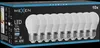 Mexen Nova 10x LED-Glühlampe E27, G45, 5W, Kalt - 6500K, Produktbild-Vorschau 1