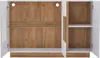 Sweiko Sideboard Commode brillante, panneau de particules Voir les images du produit 19