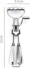 Manueller Schneebesenmixer aus Edelstahl, Doppelkopf, Produktbild-Vorschau 6
