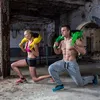 Sac bulgare pour entraînement musculation 10kg rouge Voir les images du produit 9
