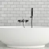 Badewannenarmatur Wasserfall Dusche Badewanne Wasserhahn Produktbild-Vorschau 2