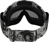 Motocross Brille Motorradbrille Googles Schutzbrille Silber Produktbild-Vorschau 2