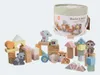 50 Holzbausteine Wildies Family in Tonne Náhľad obrázku produktu 9