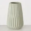 Vase Blumenvase Porzellan Esko hellgrün H 18 cm 2er Set Produktbild-Vorschau 7