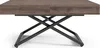 FURNLUX Couchtisch Sanna U Braun Und Schwarz 80cm / Produktbild-Vorschau 3