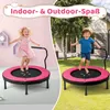COSTWAY Ø102cm detská trampolína, fitness trampolína s Náhľad obrázku produktu 9
