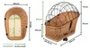 Hundefahrradkorb aus Weide mit Gitter für Gepäckträger XL Produktbild-Vorschau 4