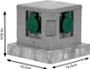 Grafner Gartensteckdose Smart WLAN WIFI, Steinoptik, 4 Produktbild-Vorschau 4