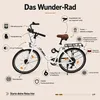 oToMUNICH Plus Spotless White 28 Zoll Fahrrad, Shimano Produktbild-Vorschau 2