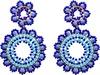 joella damen ohrringe - blau, one size Produktbild-Vorschau 1