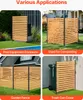 VEVOR Sichtschutzzaun aus Holz, 99,1 cm B x 155,4 cm L, Produktbild-Vorschau 6