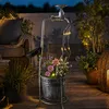 LED Solar Wasserhahn mit Blumentopf - Deko Produktbild-Vorschau 1