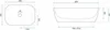 Technical drawing of a sink with dimensions. Náhľad obrázku produktu