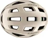 A top-down view of a beige bicycle helmet. Produktbild-Vorschau