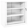 vidaXL Armadio con porta scorrevole bianco 90x40x90 cm Anteprima dell’immagine prodotto 5