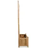 vidaXL Hochbeet mit Spalier Bambus 70 cm Produktbild-Vorschau 3